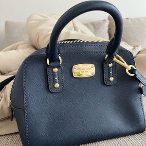 Michael Kors Navy Cross Body Purse